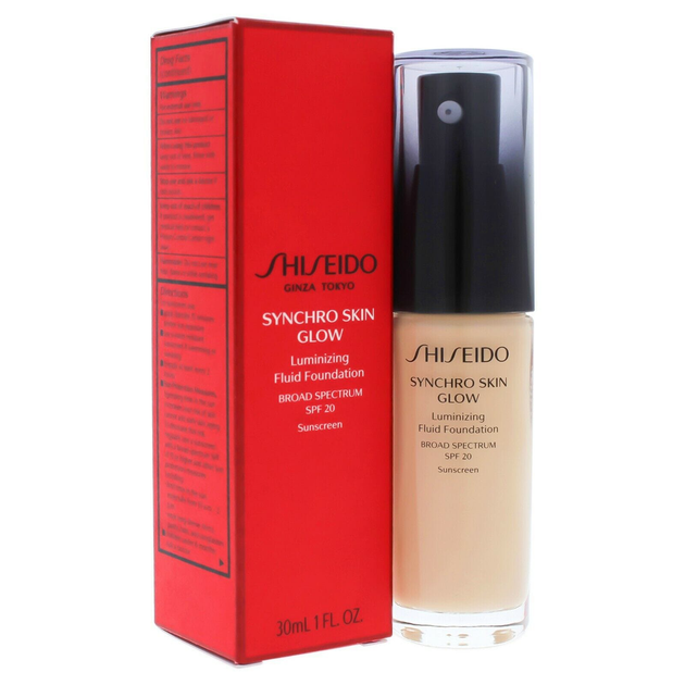 Podkład Shiseido Synchro Skin Glow Luminizing Fluid Foundation Rose 2 30ml (729238135451) - obraz 1