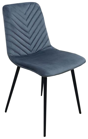 Стул кухонный серый ткань бархат DAOSUN UDC 9063 - Фото 5 Стул кухонный серый ткань бархат DAOSUN UDC 9063 - изображение 5