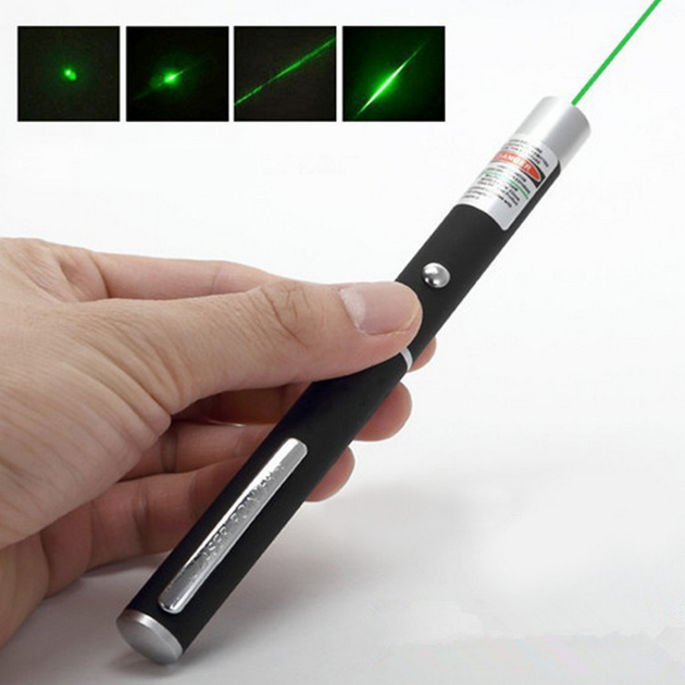 Мощная лазерная указка 5в1, до 10 км, Зеленый луч, 100W, Green Laser ...