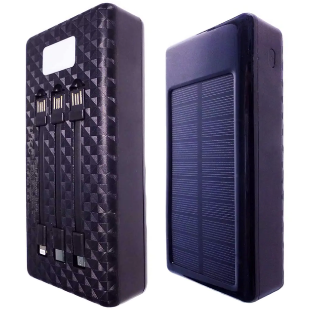 Power Bank 100000 mAh Сонячна зарядка XPRO 8058 (49695-8058_1584) - зображення 3