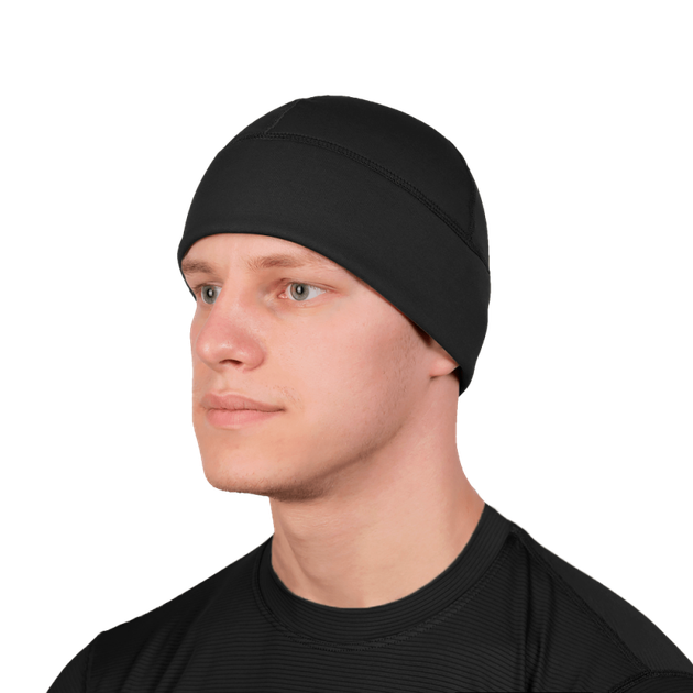 Шапка Beanie Air Stretch Black (6592), M - зображення 2