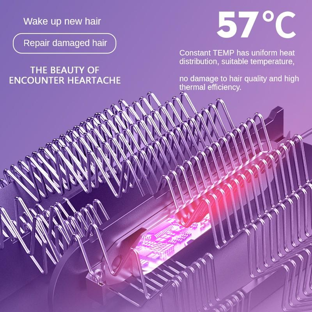 Фен 3в1 VGR M4-800W-travel с турмалиновым покрытием и ионизацией, 3 насадки, портативный Черный - изображение 3