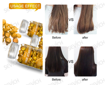 Капсулы витамины Sevich hair Vitamin для ломких и пористых волос оранжевые - Фото 5 Капсулы витамины Sevich hair Vitamin для ломких и пористых волос оранжевые - изображение 5
