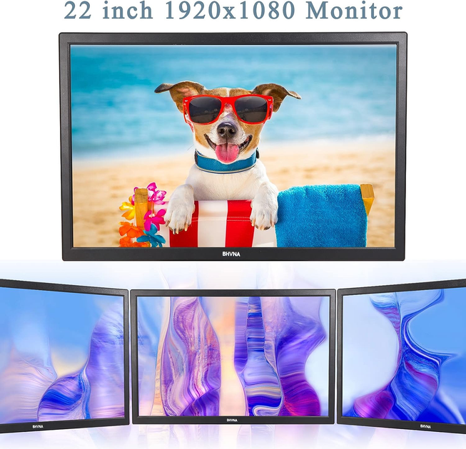 Монітор 22'' BHVNA Amiph Full HD TN 60 Гц - зображення 4