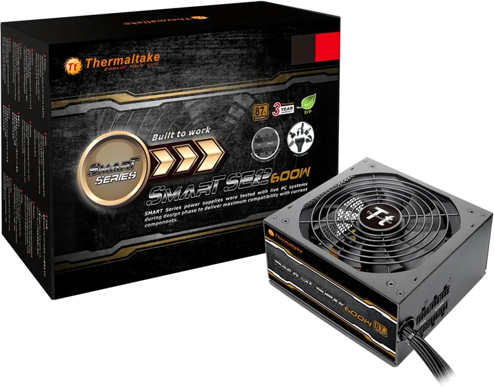 Zasilacz Thermaltake Smart SE2 600W (PS-SPS-0600MNSAWE-1) - obraz 6