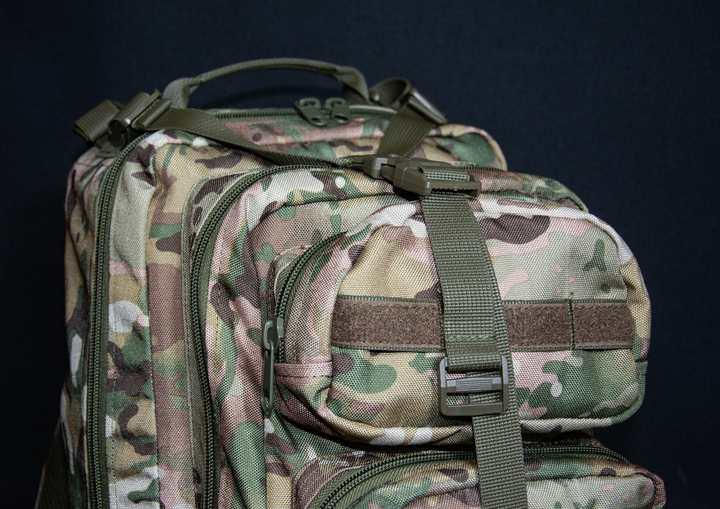 Рюкзак штурмовой Кіраса на 35 литров кордура мультикам 941 - изображение 2