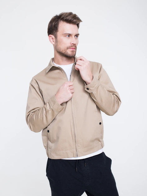 Kurtka jesienna męska Big Star 131977 Gold-801 XXL Złota (5900714222772) - obraz 1