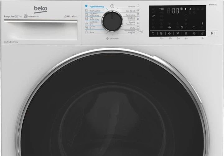 Стиральная машина с сушкой BEKO B5DFT59447W - изображение 5