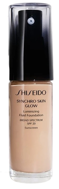 Podkład Shiseido Synchro Skin Glow Luminizing Fluid Foundation Illuminating Foundation Shade Rose 3 SPF20 30ml (729238135468) - obraz 1