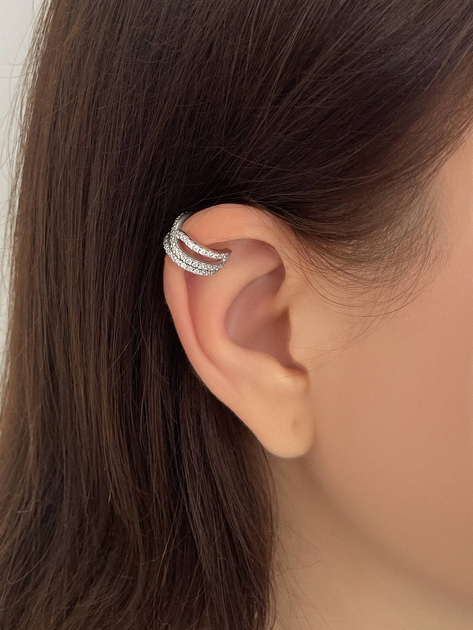 Серебряная серьга-каффа (40023) от продавца: S.S.S. – в интернет ...