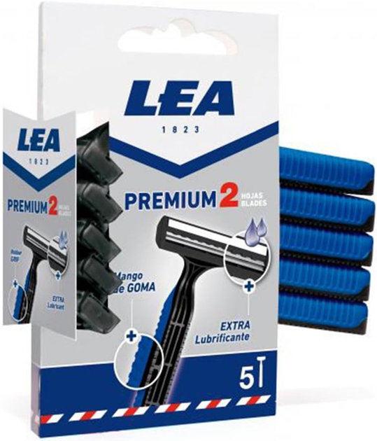 Станки для бритья со сменным картриджем Lea Premium 2 Blades Disposable ...