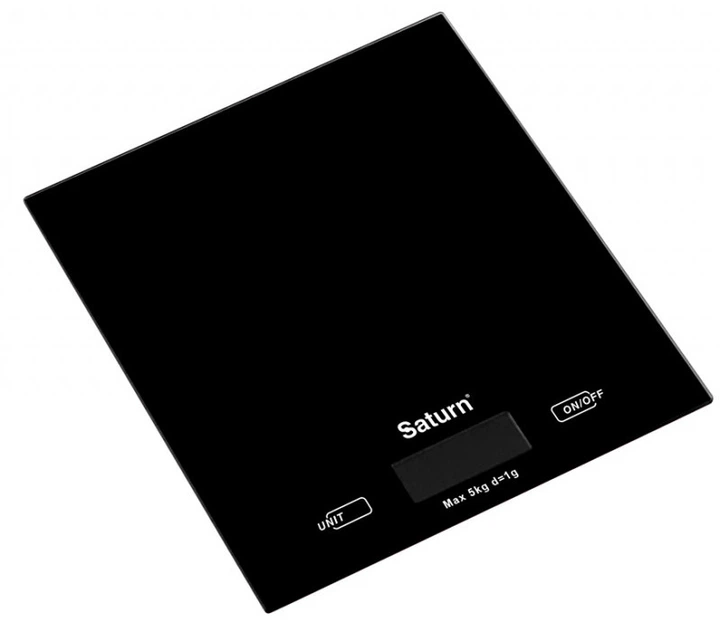 Ваги кухонні Saturn ST-KS7810 Чорні - зображення 2
