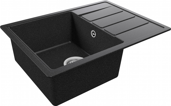 Кухонна мийка TEKA Easy Comfort 45 S-TQ 620x440x170 мм онікс (115350000) - зображення 3
