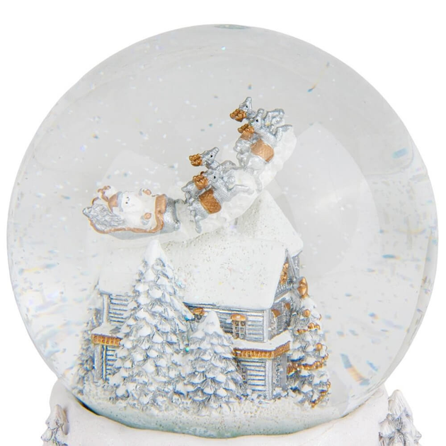 Фигурка снежный шар Белая сказка 12х12х16 см 16016-037 – фото, отзывы ...