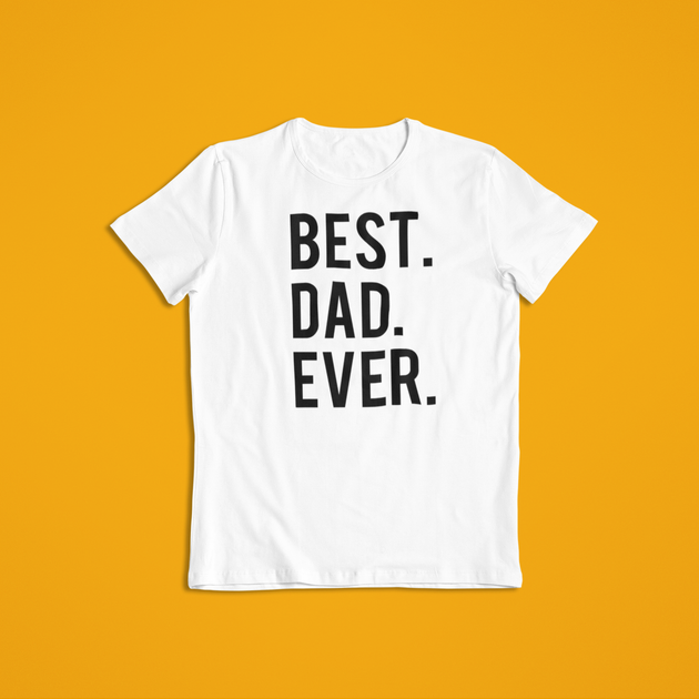 Мужская футболка Stedman с принтом Best Dad Ever Лучший папа в мире Белый XXXL - Фото 1 Мужская футболка Stedman с принтом Best Dad Ever Лучший папа в мире Белый XXXL - изображение 1