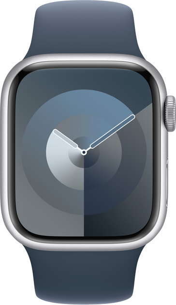 Pasek Apple Sport Band do Apple Watch 45mm M/L Storm Blue (MT3R3) - obraz 3