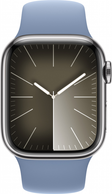 Ремінець Apple Sport Band для Apple Watch 45mm S/M Winter Blue (MT413) - зображення 3
