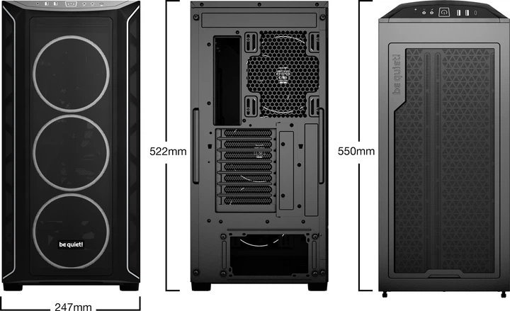 Корпус be quiet! Shadow Base 800 FX Black (4260052190630) - зображення 11