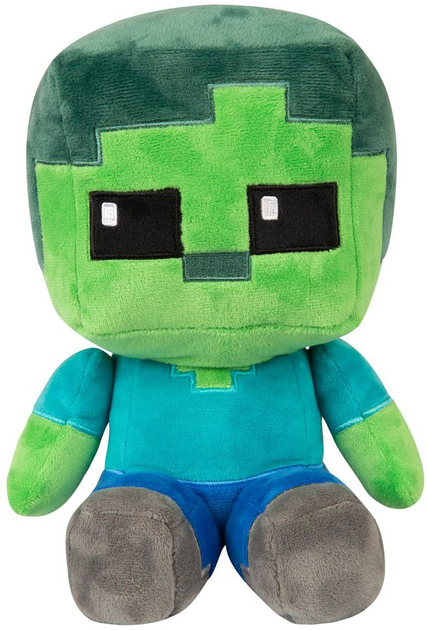 minecraft zombie stuffed animal