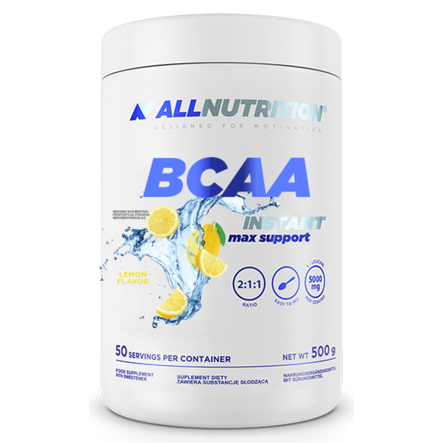 BCAA Max Support Instant - 500g Lemon - Фото 1 BCAA Max Support Instant - 500g Lemon - изображение 1