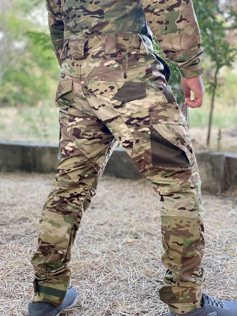 Тактические штаны Мультикам брюки “Кайман”, военные штаны тактические мультикам multicam, боевые штаны мультикам ВСУ 54 - изображение 2