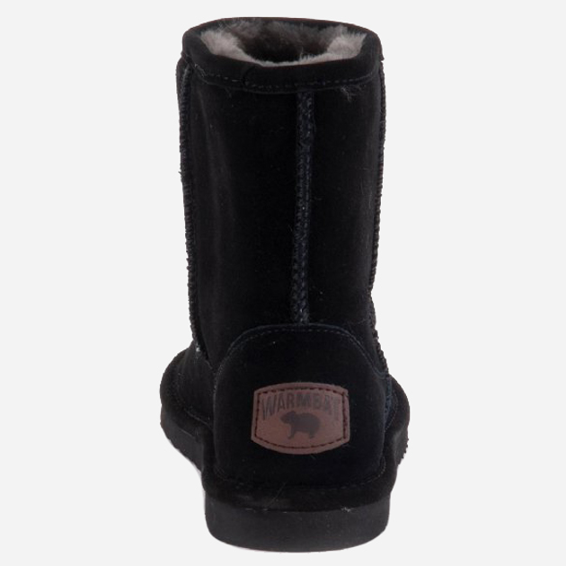 Жіночі уггі Warmbat Kangaroo KNG3210-99 40 26 см Чорні (8719394194098) - зображення 4