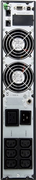 UPS Greencell RTII 3000VA (2700W) Black (5902701419790) - obraz 4