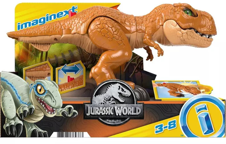 Фігурка Mattel Imaginext Jurassic World T-rex 1 шт (194735037056) - зображення 1