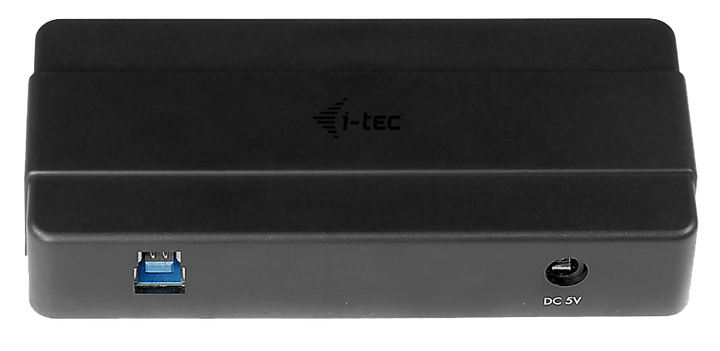 USB-хаб i-Tec на 4 USB 3.0 порти з блоком живлення чорний (U3HUB445) - зображення 2