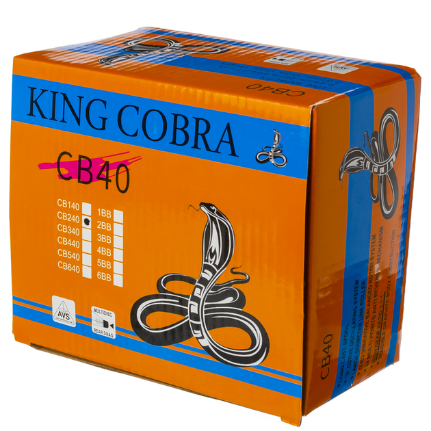 Котушка Cobra KING CB240 2шт/уп - Фото 5 Котушка Cobra KING CB240 2шт/уп - зображення 5