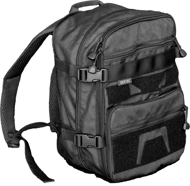 Штурмовой рюкзак для плитоноски UKRTAC Черный - изображение 1