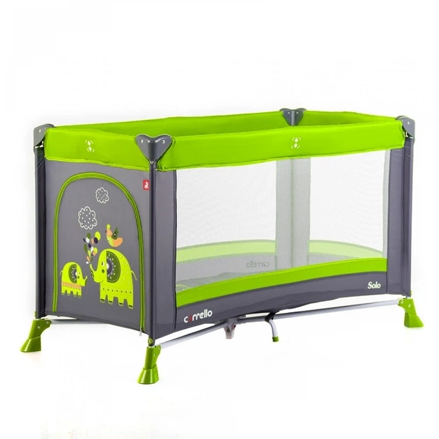 Манеж Carrello Solo CRL-11701 Lime green Grey (CRL-11701) - Фото 1 Манеж Carrello Solo CRL-11701 Lime green Grey (CRL-11701) - изображение 1