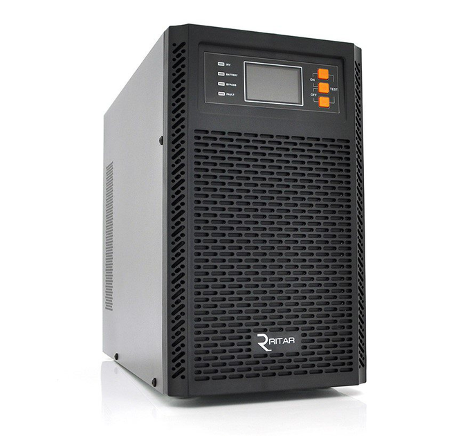 UPS с правильной синусоидой Ritar PT2KS-LCD 2000VA (1800Вт), встроенная ...