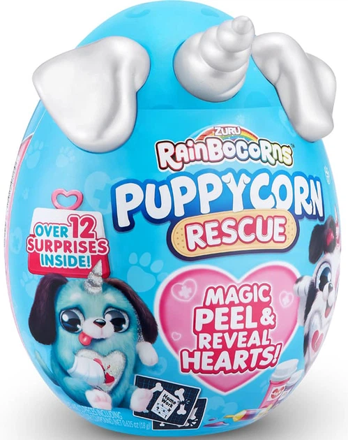 Мягкая игрушка-сюрприз Rainbocorns A серия Puppycorn Rescue (9261A) (193052039569) - изображение 3