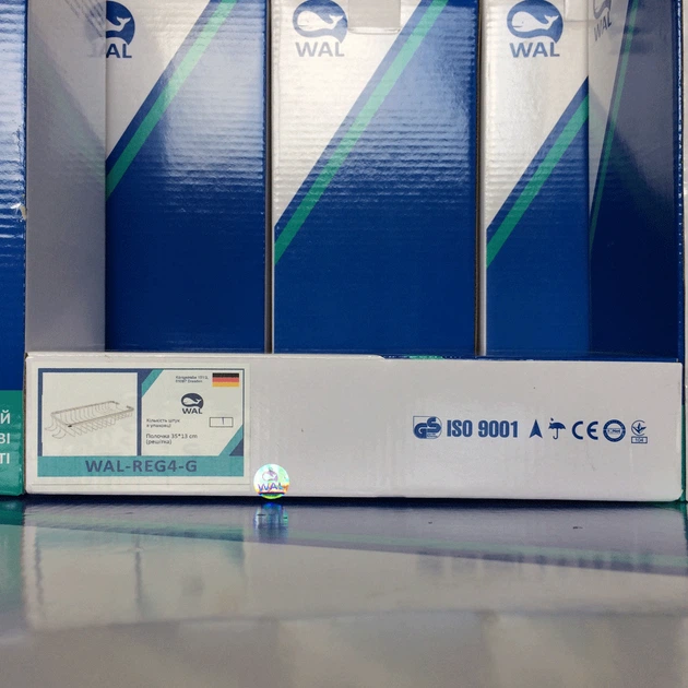 Полочка 35 * 13 cm (решетка) WAL REG4-G - изображение 2
