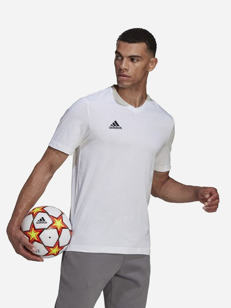 Футболка Adidas ENT 22 Tee HC0452 2XL Біла (4065418933513) - зображення 2