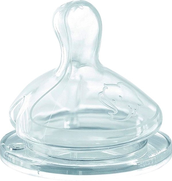 Силіконова соска Bebe Confort Emotion Physio широка основа повільний потік розмір S 2 шт (3102201000) - зображення 2