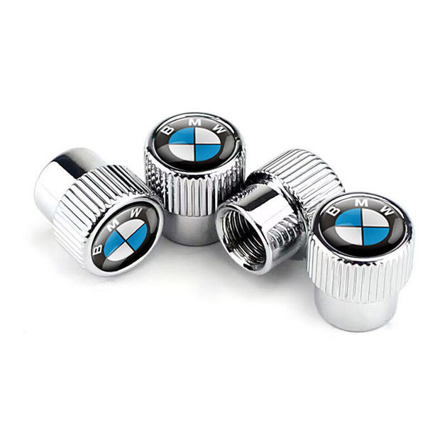 Металеві ковпачки на ніпель для БМВ Alitek Premium Style Silver BMW (4 шт) (67581) - Фото 3 Металеві ковпачки на ніпель для БМВ Alitek Premium Style Silver BMW (4 шт) (67581) - зображення 3