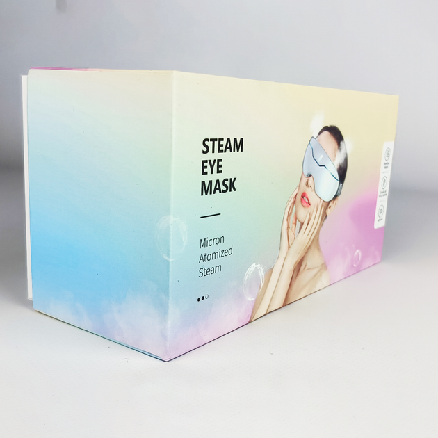 Парова маска для очей Moltis IS Біла USB Steam Eye Mask - зображення 9