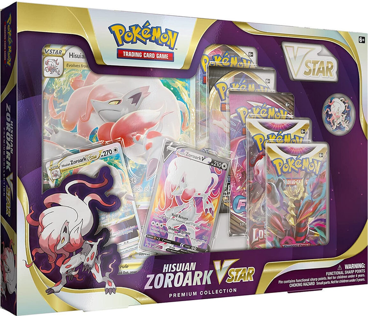 Gra karciana Pokemon Vstar Premium Collection Hisuan Zoroark (820650850844) - obraz 1