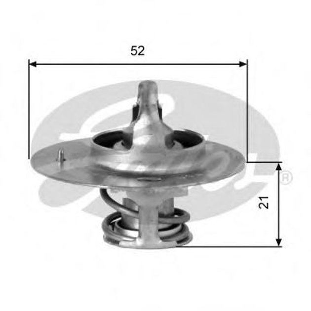 Термостат, охлаждающая жидкость Gates (TH03282G2) - изображение 1