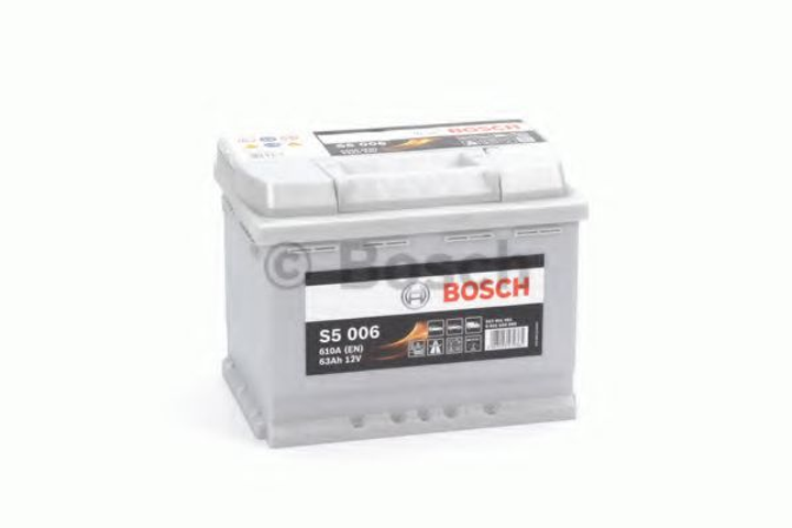 Аккумулятор Bosch S5 Silver Plus 63Ah, EN610 левый "+" 242х175х190 ...