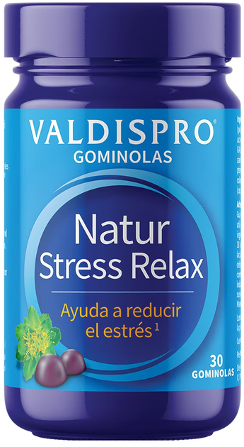 Дієтична добавка Valdispro Natur Stress Relax 30 цукерок (8711744053345) - зображення 1