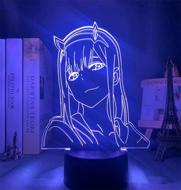 Світильник 3D led лампа 02 з аніме Милий у Франксі (Darling in the Franxx). (100141.1) - Фото 1 Світильник 3D led лампа 02 з аніме Милий у Франксі (Darling in the Franxx). (100141.1) - зображення 1