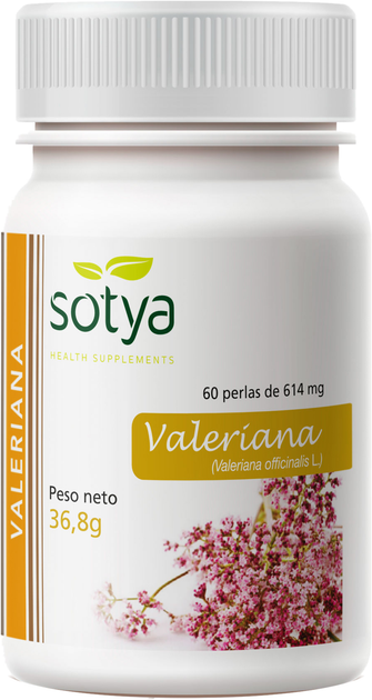 Suplement diety Sotya Valeriana 60 pereł (8427483010029) - obraz 1