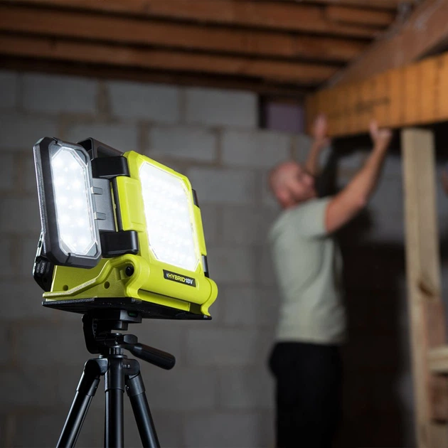 Світильник панельний Ryobi RLPH18-0 ONE+ Hybrid, 18В (без АКБ та ЗУ) - зображення 5