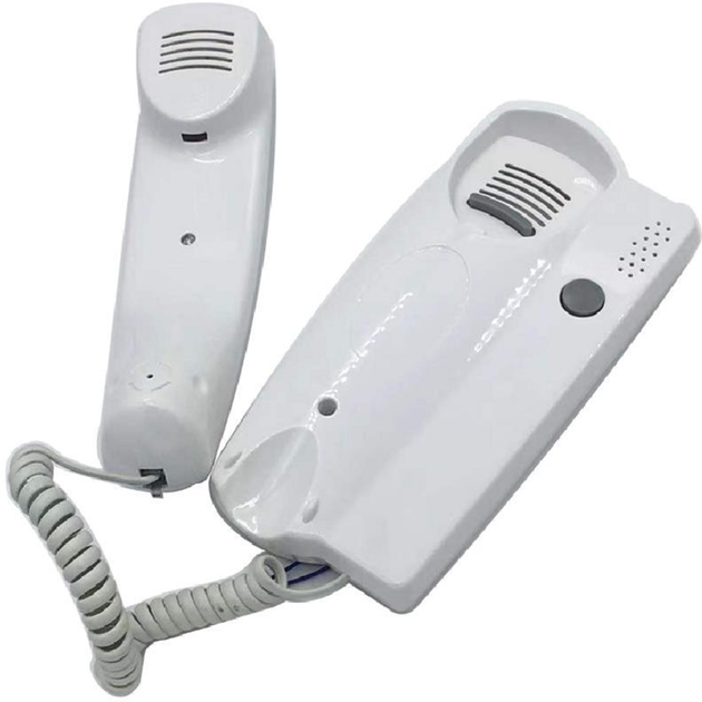 Аудиотрубка для домофона Voltronic YLK-2H 2х проводная White (YT31208 ...