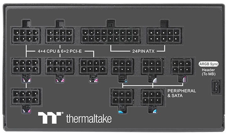 Блок живлення Thermaltake Toughpower PF1 ARGB 1200W Platinum TT Premium Edition (PS-TPD-1200F3FAPE-1) - зображення 5