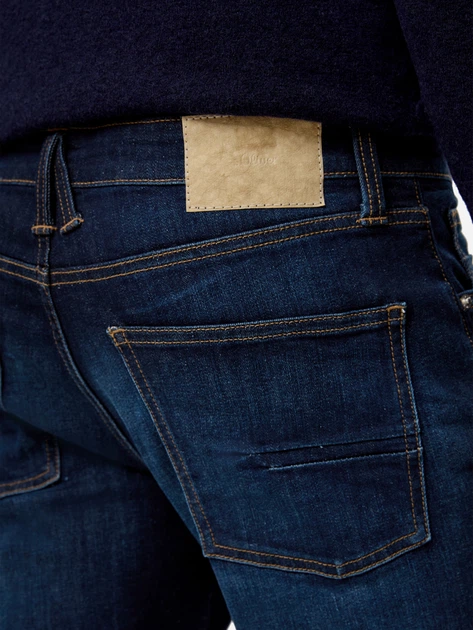Jeansy slim fit męskie s.Oliver 10.3.11.26.185.2136704-59Z7 33-32 Niebieskie (4099974111788) - obraz 4
