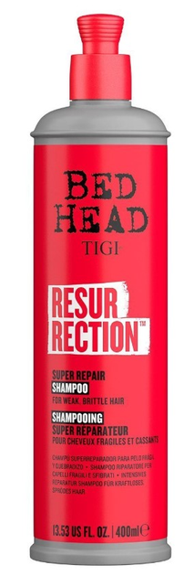 Акція на Шампунь Tigi Bed Head Resurrection Super Repair Shampoo для слабкого й ламкого волосся 400 мл від Rozetka